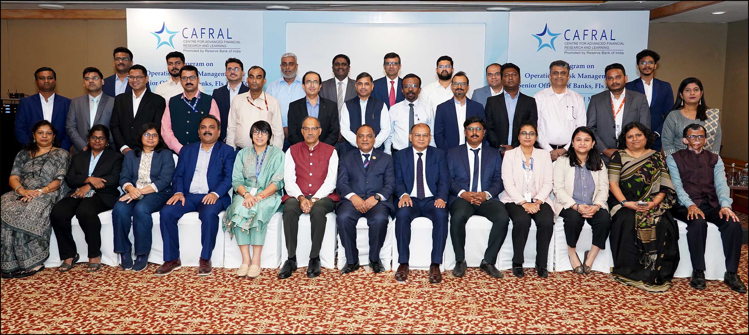 Photos from the Program on Operational Risk Management for Senior Officials of Banks,