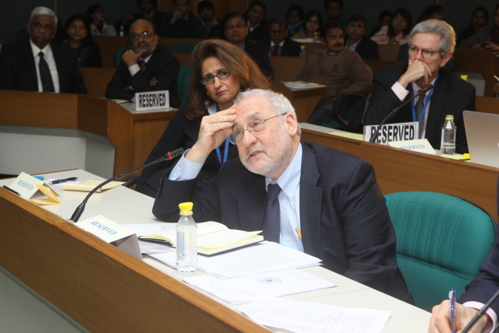 Joseph Stiglitz and Nemat Shafik