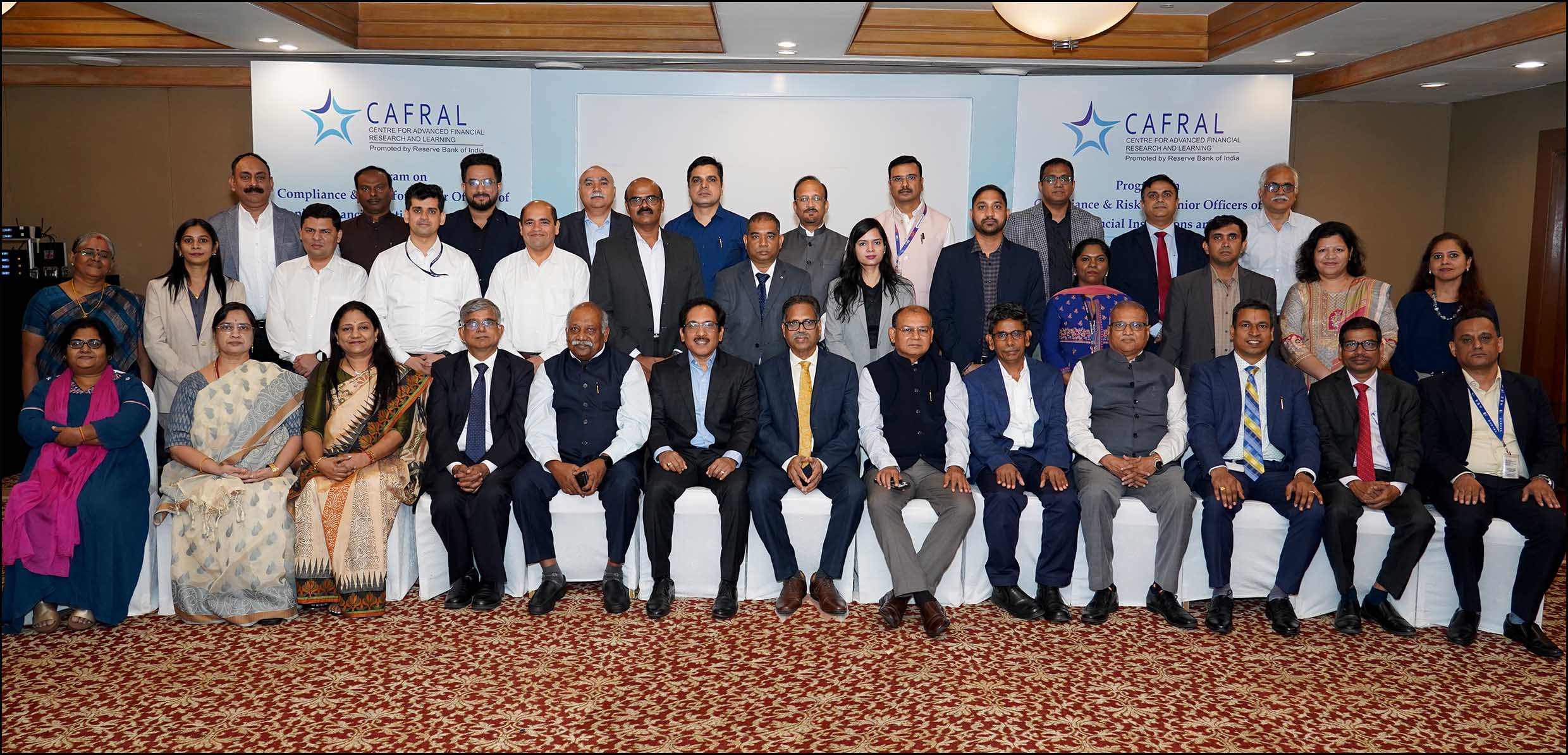 Photos from the Program on Compliance & Risk for Senior Officers of Banks,